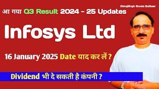 Board Meeting for Q3 Results 2024 25 Infosys Ltd | Stock Price Target | Infosys Share Price News