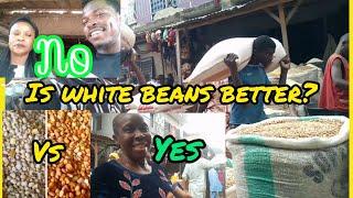 THE PEOPLES CHOICE WHITE OR BROWN Beans? Types of beans in Nigerian Market