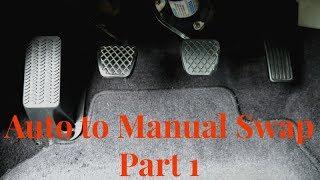 Honda Auto To Manual Swap (Part 1)