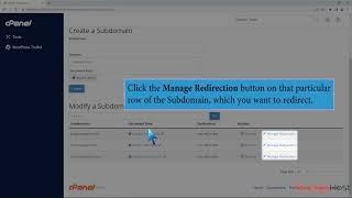 How to Redirect subdomain to an external URL with OrangeHost