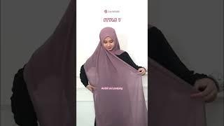 Tutorial Hijab Pashmina Menutup Dada #shorts #short #shortvideo #tiktok