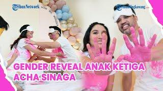 Potret Acha Sinaga Gelar Gender Reveal Anak Ketiga, Dikaruniai Seorang Putri