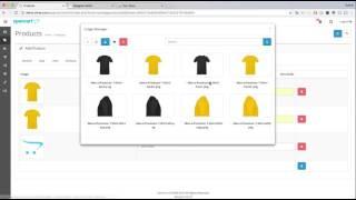 How to add product in Opencart admin: With product color variant images