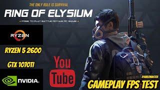 RING OF ELYSIUM GAMEPLAY GTX 1070 Ti & Ryzen 5 2600 - FRAME-RATE TEST HD 1080p