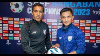 Sunil Chhetri, Mahesh Gawli speak ahead of SAFF Championship 2023 semi-final match against Lebanon