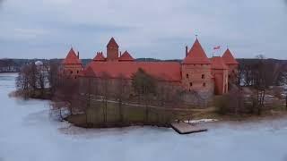 #Trakaicastle #Lentvarismanor. Dji Mini 2 SE