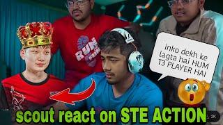Scout react on STE ACTION  best player in the world