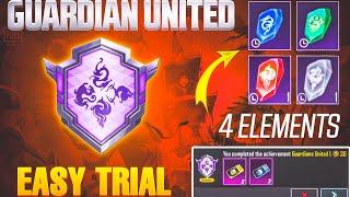 Very Easy Trick To Complete Guardians United Trial | How To Complete Guardian United Achievement?