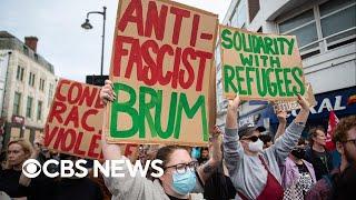 Anti-racism protesters take to U.K. streets to counter far-right riots