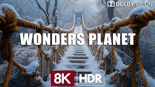 WONDERS OF PLANET EARTH  A Journey to the RAW BEAUTY of Nature in 8K HDR 60fps Dolby Vision