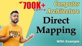 L-3.6: Direct Mapping with Example in Hindi | Cache Mapping | Computer Organisation and Architecture