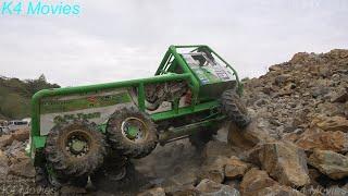 6X6 Off road Truck trial, heavy truck vehicles in action @ Limberg-maissau 2018