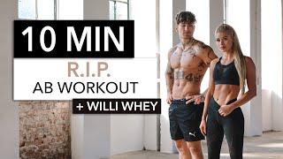 10 MIN R.I.P. ABS - for a ripped sixpack, killer ab workout with Willi Whey
