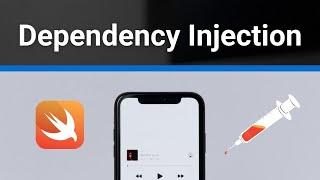 Learn Dependency Injection for SwiftUI / UIKit (iOS Tutorial)