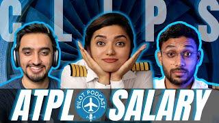 Salary of a Pilot After Getting ATPL | Pilot Podcast CLIPS