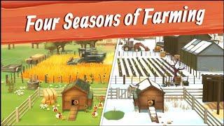 Big Farm four season of farming simulator game Total Gamings 4u#farming #farm #gaming #newfarm