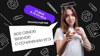 Все самое важное о сочинении ЕГЭ | ЕГЭ РУССКИЙ ЯЗЫК 2021 | Онлайн-школа СОТКА