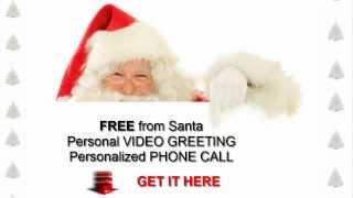 FREE Call from Santa + FREE Personal Video Greeting