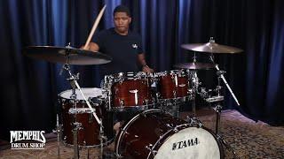 Tama Star Walnut Drum Set 22/10/12/16 - Dark Mocha Walnut