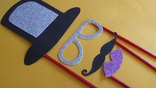 How to make Party Props at home | DIY Photobooth Props idea