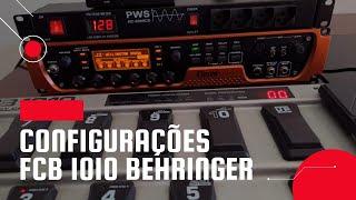 Behringer FCB 1010 Configurações