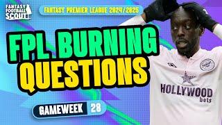 FPL HARRY & TOM TALK GW28! | BURNING QUESTIONS | Fantasy Premier League Tips 2024/25