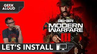 Let's Install - Call of Duty: Modern Warfare 3 [PC] #gaming