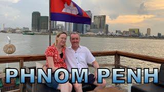 SUNSET CRUISE down the Mekong River, Phnom Penh, Cambodia Vlog