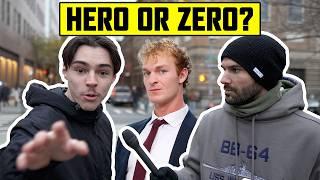 Asking New Yorkers If DANIEL PENNY is a HERO or a ZERO