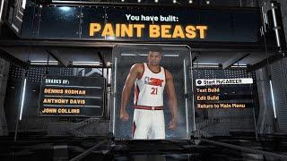 BEST PAINT BEAST BUILD NBA 2K21 CURRENT GEN! BEST BIG MAN BUILD FOR DEFENSE AND DUNKING!