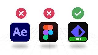 Forget Figma & After Effects, Use This FREE Tool Instead!