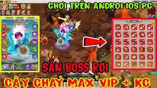 Game Lậu Mobile Mới Ra S1 - Tân Thủ Cấp 60 Cày Chay Full Vip , Săn Boss Rơi Đồ Đỏ , Android IOS PC