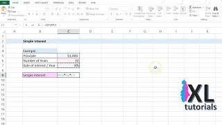 Calculating Interest In Excel - Simple Interest Calculator Excel