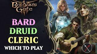 BG3 Bard vs Druid vs Cleric - Which Baldur's Gate 3 Class Should You Play?