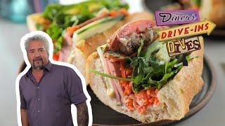 Guy Fieri Eats the No. 1 Cold Cut Combo Bánh Mì | Diners, Drive-Ins and Dives | Food Network