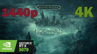 HOGWARTS LEGACY | PC | 1440p | 4K | RTX 3070 | I510400 | ULTRA | RAY TRACING ON/OFF | DLSS ON/OFF