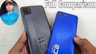 Realme C11 vs Realme C2 Full Comparison