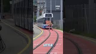 What's this tram's secret safety surprise?