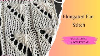 Elongated Fan Stitch