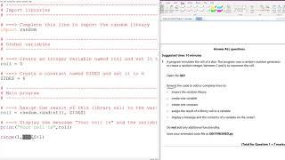 Pearson Edexcel GCSE Computer Science Sample Paper 2 Walkthrough