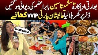 Sushmita Sen Invites Pakistan dinner at her home |  | Zayd Sports