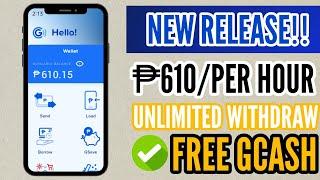 PAANO KUMITA SA GCASH 2024; FREE ₱610 GAMIT CELLPHONE #earnmoneyonline