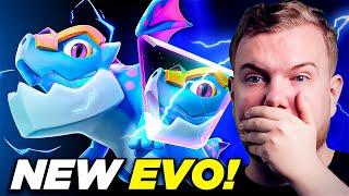 NEW EVOLUTION! ELECTRO DRAGON BEST CARD IN CLASH ROYALE?