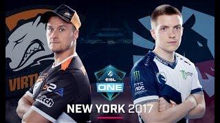 CS:GO - Virtus.pro vs. Team Liquid [Inferno] Map 1 - Group B Elimination - ESL One New York 2017