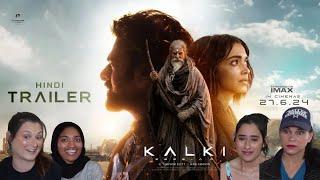 Americans' react to Kalki 2898 AD Trailer | Prabhas |AmitabhBachchan|KamalHaasan| Deepika|Nag Ashwin