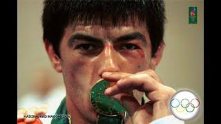 Олимпийские игры 1996 вольная борьба (финал 82 кг) Янг Хьюн Мо vs Хаждимурад Магомедов (wrestling)