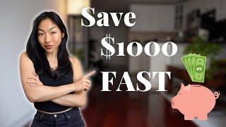 6 Tips to Save $1000 in Your Emergency Fund FAST (In 3 Months)