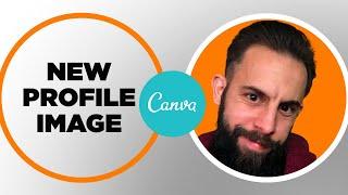 Make a stand out profile picture | Beginners Tutorial with Canva