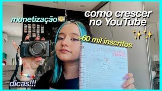 como crescer no YouTube (como ganhar dinheiro + dicas) 