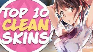 osu! Top 10 Clean Skins Compilation (Minimalistic)